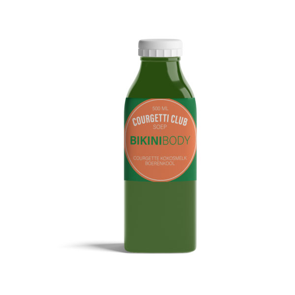 Bikinibody-soep-soup-courgetti-groen-green