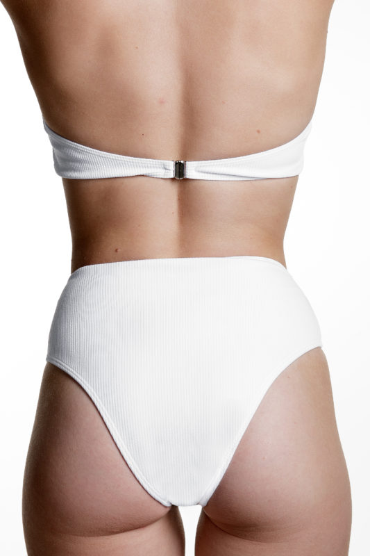 Bikinibody bikini Sand Bae white, with high waist bottom